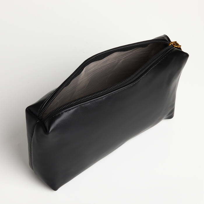 Сумка женская на клапане TEXTURA, средний размер, цвет чёрный Сумка женская на клапане TEXTURA, средний размер, цвет чёрный