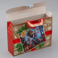 Коробка Новогодняя подарочная "Фотография" 26 х 19,5 х 7,5 см Коробка Новогодняя подарочная "Фотография" 26 х 19,5 х 7,5 см