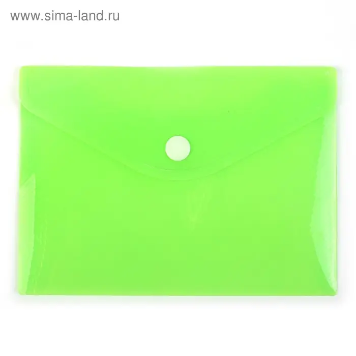 Папка-конверт на кнопке, А6, 180 мкм, Calligrata рифлёная, флуоресцентная, МИКС Папка-конверт на кнопке, А6, 180 мкм, Calligrata рифлёная, флуоресцентная, МИКС