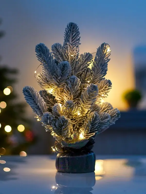 Фигура светодиодная «Снежная сказка» 40 см, 20 LED, от батареек AG13×3, свечение тёплое белое Фигура светодиодная «Снежная сказка» 40 см, 20 LED, от батареек AG13×3, свечение тёплое белое