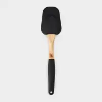 Лопатка Доляна «Макота», 26,5×6,5 см, цвет бежевый/черный Лопатка Доляна «Макота», 26,5×6,5 см, цвет бежевый/черный