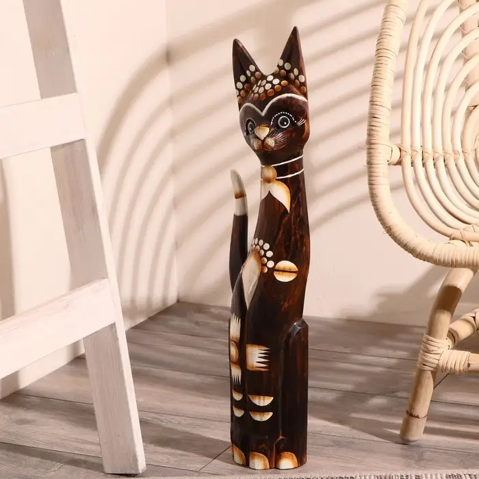 Сувенир дерево "Кошка" 60 см