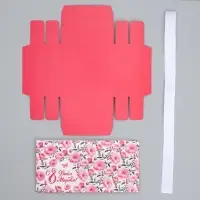 Коробка подарочная складная, упаковка, &laquo;С 8 марта&raquo;, 10&times;10&times;10 см
