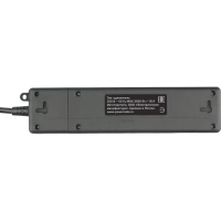 Удлинитель Power Cube, 2р/1.9 м выкл.,3USB, 3.5кВт,16А,3x1,0 черн(PC-5B-2M)