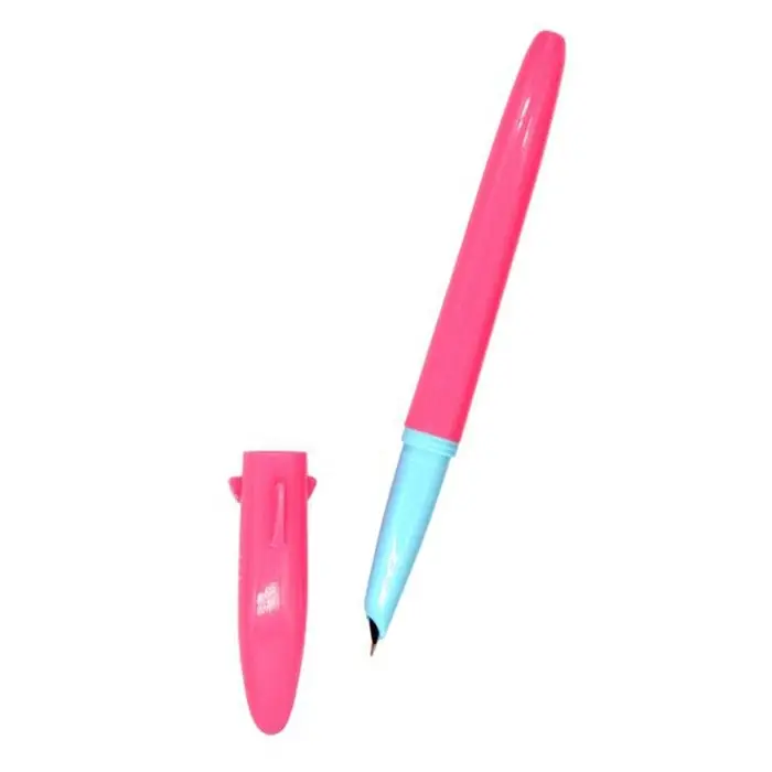 Ручка перьевая школьная, deVENTE Shark М с 1 баллончиком 0.8 мл, синий/чёрный, МИКС × 4 цвета, картонная коробка Ручка перьевая школьная, deVENTE Shark М с 1 баллончиком 0.8 мл, синий/чёрный, МИКС × 4 цвета, картонная коробка