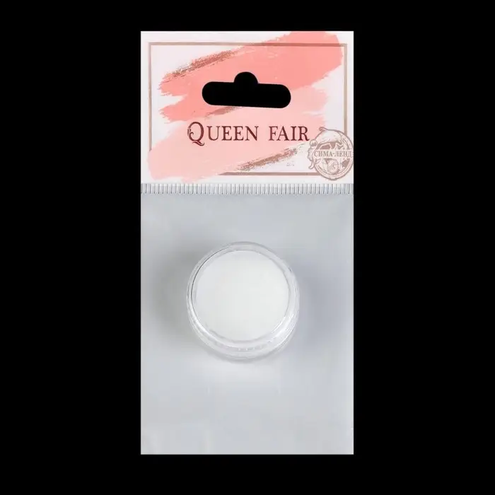 Акриловая пудра для ногтей, белая