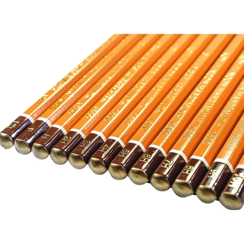 Набор карандашей чернгр KOH-I-NOOR TECHNIC HB-10H 12шт мет.к.1502012007PLRU