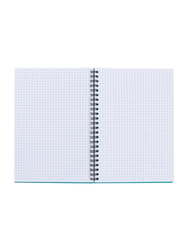 Тетрадь А5 80л кл на гребне ErichKrause Reef, пласт обл, блок оф, бирюз