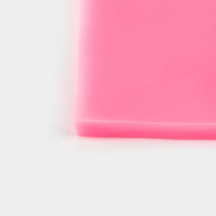 Молд для заливки &laquo;Алфавит русский. Пропись&raquo;, силикон, 66 ячеек, 23.5&times;10 см, розовый