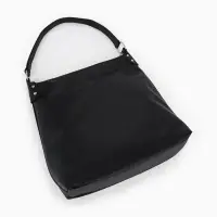 Сумка - мешок женская TEXTURA, на молнии, 32&times;11&times;32 см, чёрная