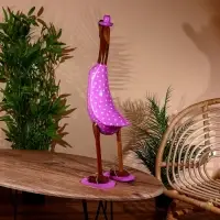 Сувенир &laquo;Утка в сиреневом&raquo;, 70 см, дерево