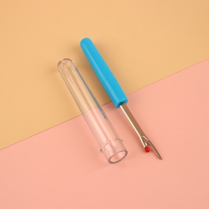 Вспарыватель с колпачком, 7 см, цвет синий Вспарыватель с колпачком, 7 см, цвет синий