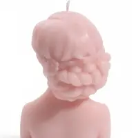 Свеча интерьерная &laquo;Девушка&raquo;, 300 г, 8.5&times;7&times;13.5 см