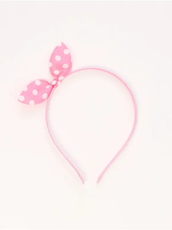 Ободок для волос «Бантик» розовый, Винкс