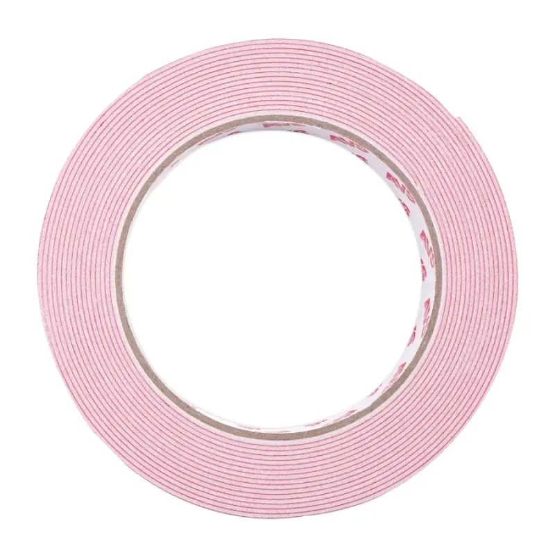 Лента клейкая двусторонняя AVS SCH-014 12 mm x 5 m вспененная основа (белая)