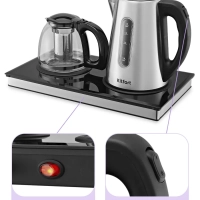 Чайный набор КТ-6777 чайник электрический - 1.8 л