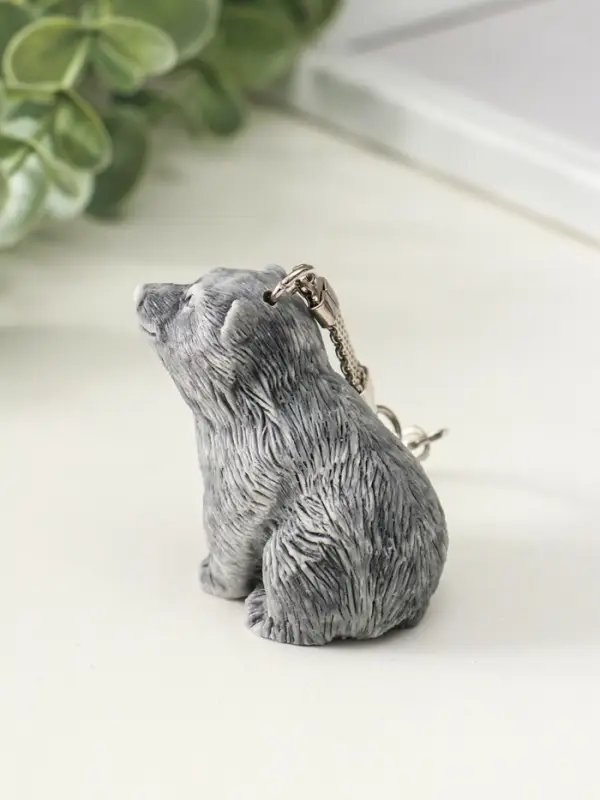 Брелок Брелок "Медвежонок сидит" 4,5 см