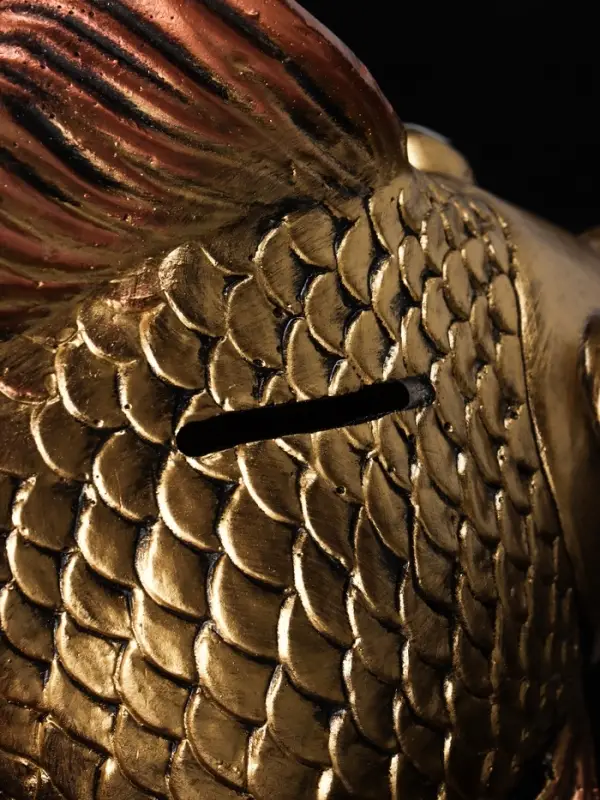 Копилка для денег &laquo;Золотая рыбка&raquo;, гипс, 13&times;25 см