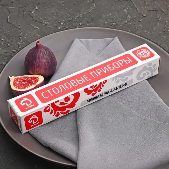 Нож столовый Доляна &laquo;Нью Гастро&raquo;, длина 20 см, толщина 2 мм, цвет серебряный