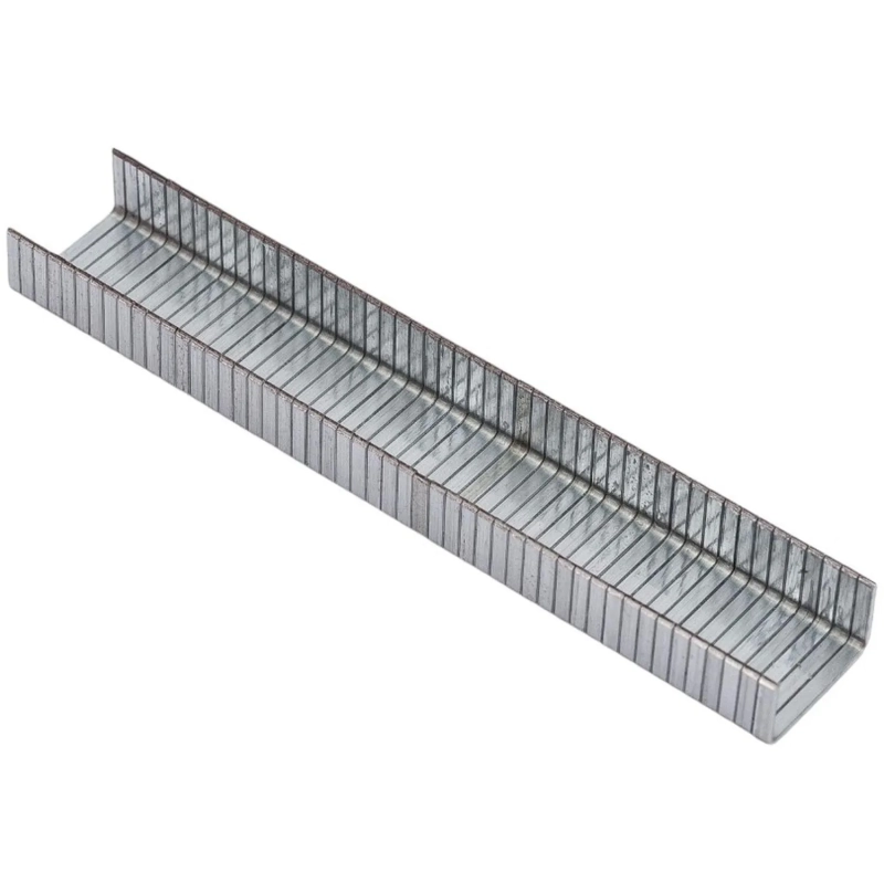 Скобы для степлера БИБЕР 85813 прямоугольные, тип 53, 10 мм (1000 шт.)