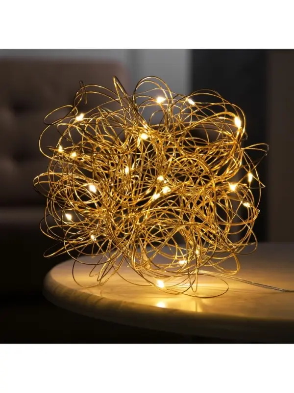 Светодиодная фигура &laquo;Облачко&raquo; 20 см, 20 LED, от батареек AAx2, свечение тёплое белое