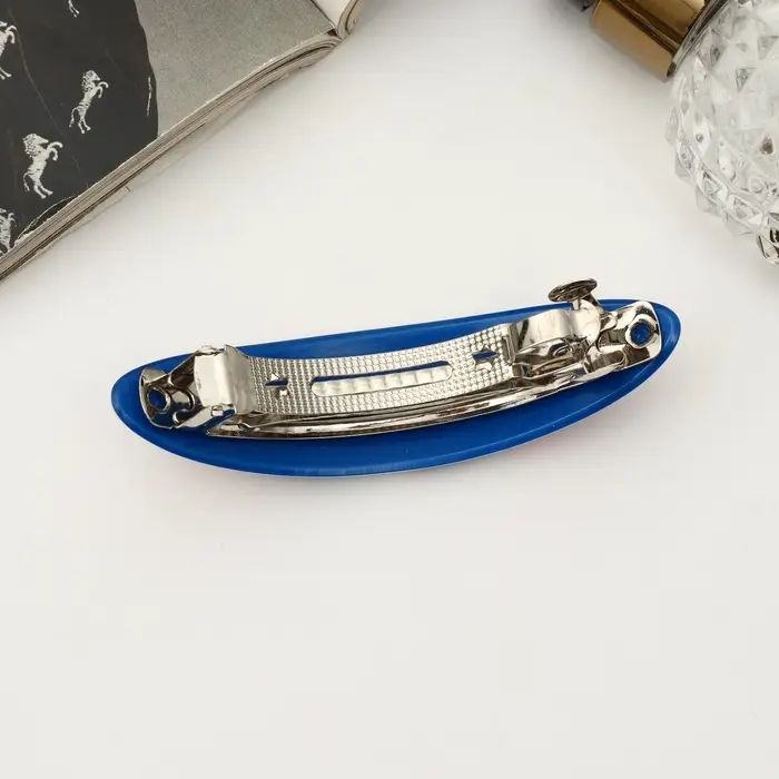 Заколка - автомат для волос «Шарлиз», абстракция, 9 см, МИКС Заколка - автомат для волос «Шарлиз», абстракция, 9 см, МИКС