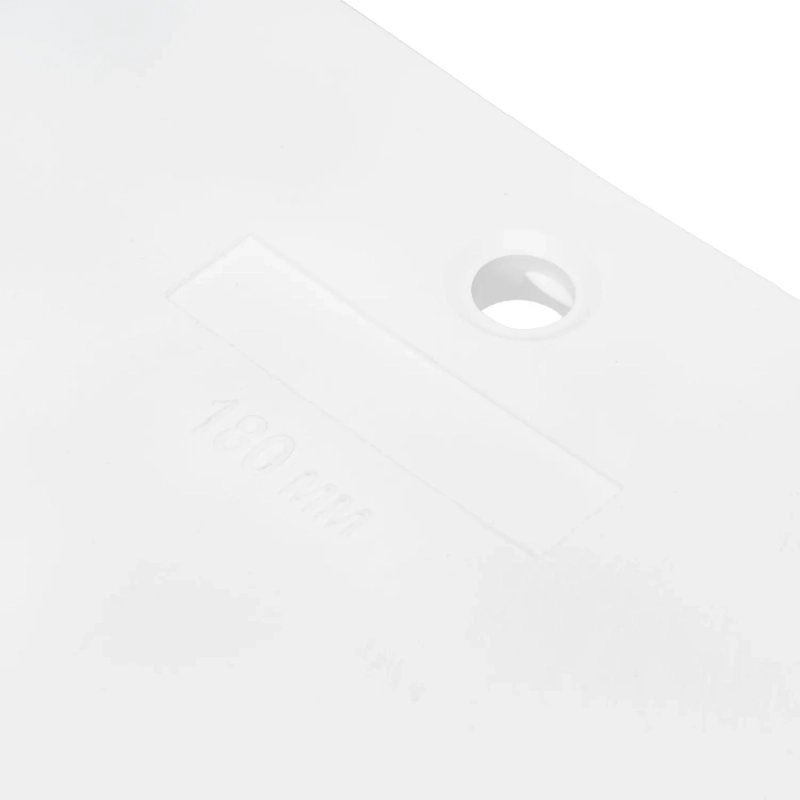 Шпатель белая резина 180 мм Сибртех 85836