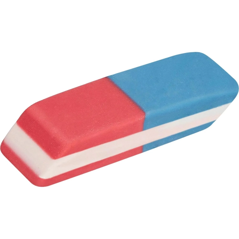 Ластик Attache 42x14x8 мм комбинированный для карандашей и ручек