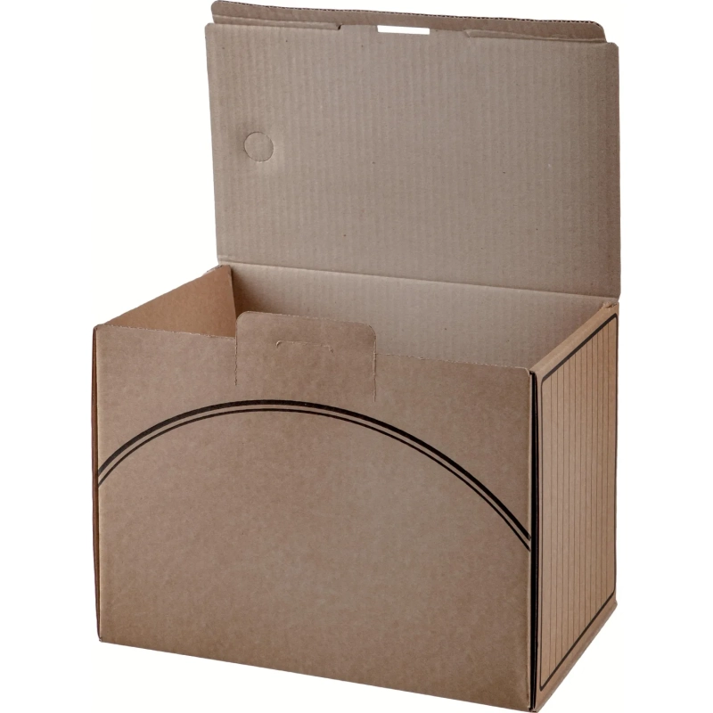 Короб архивный  гофрокартон бурый 320x200x240 мм (5 шт/уп.)