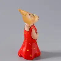 Фигурка &laquo;Коза с цветком&raquo;, 8.5&times;3.5 см, селенит, МИКС