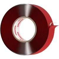 Клейкая лента двухсторонняя КОНТАКТ ДОМ 19ммх2м прозрачная (23712)