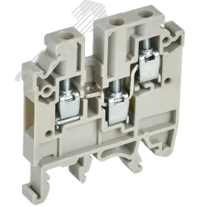 ARMAFIX Клемма винтовая CTS-MC 3 вывода 4мм2 серая IEK