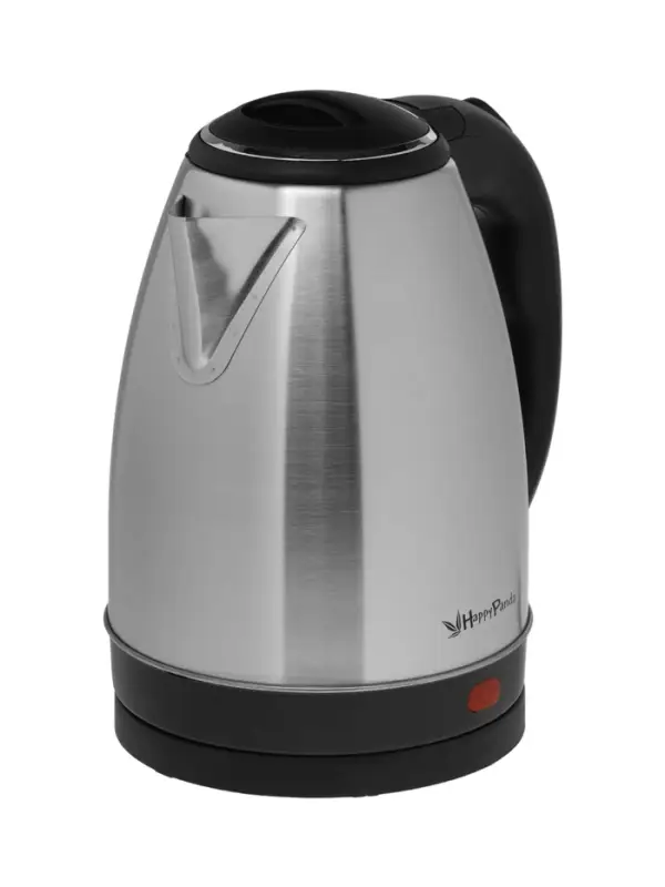 Чайник электрический Happy panda HP-2134, металл, 1.8 л, 1800 Вт, серый