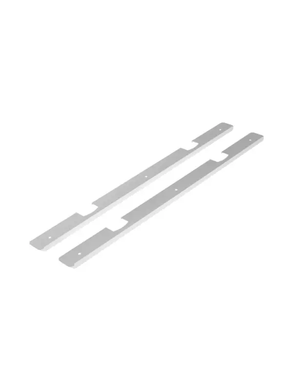 Планка для столешницы угловая CAPPIO, 38 мм, цвет хром, набор 2 шт