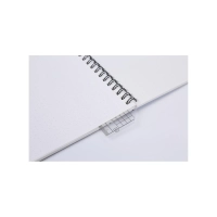 Блокнот В5, в точку, 50 л, со съемной линейкой Comix  C7108 BU голубой