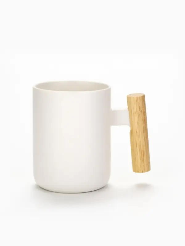 Кружка керамическая &laquo;Листья&raquo;, 400 мл