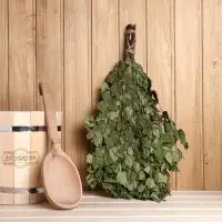 Веник для бани берёзовый, &laquo;Добропаровъ&raquo;