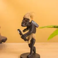 Сувенир из дерева &laquo;Абориген охотник&raquo;, 17&times;7.5&times;9 см