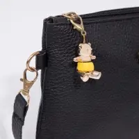 Сумка женская кросс-боди на молнии, 24&times;7&times;15 см, чёрная