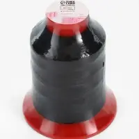 Нитки обувные, 500D/3, 600 м, чёрные