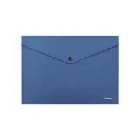 Папка-конверт на кнопке А4, 140 мкм, ErichKrause Fizzy Classic, непрозрачный, тиснение, микс