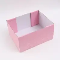 Коробка складная &laquo;Цветочный луг&raquo;, 31 х 25,6 х 16 см