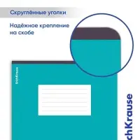 Тетрадь 12 листов в линейку ErichKrause Unicolor Bright, МИКС