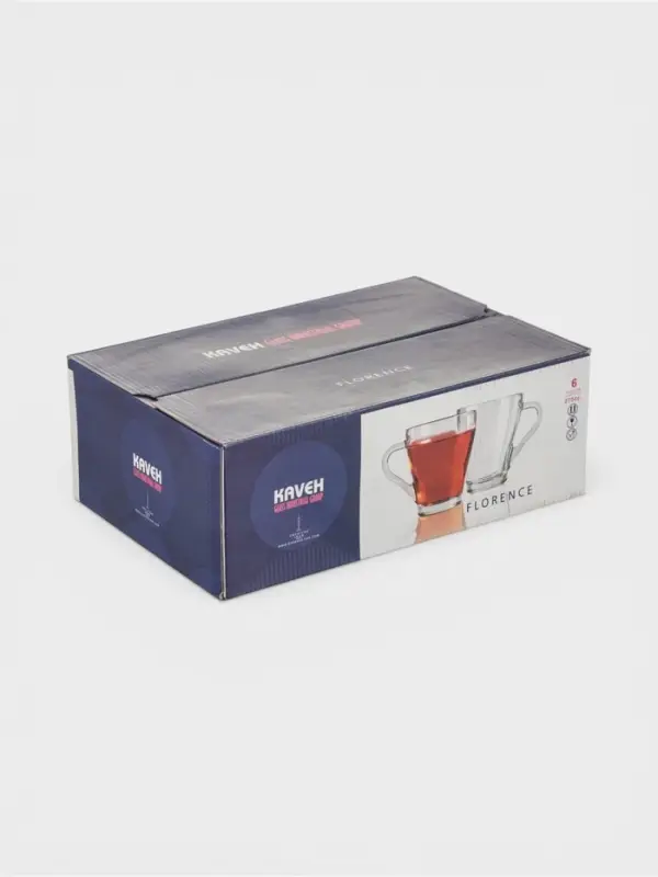 Кружка FLORENCE набор из 6 шт., емк.270 мл, h - 95 мм, диам.85 мм