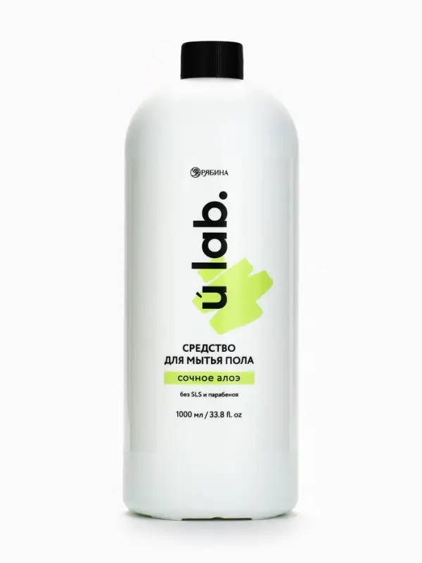 Средство для мытья пола, аромат мякоть алоэ, 1000 мл, ULAB