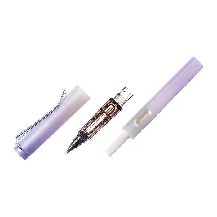 Вечный карандаш чернографитный Calligrata &laquo;Металлик&raquo;, НВ, МИКС