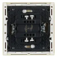 FORTE&PIANO Выключатель 1-клавишный проходной 10А FP403 ваниль IEK