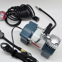 Компрессор КАЧОК K90N с витым шлангом и дефлятором