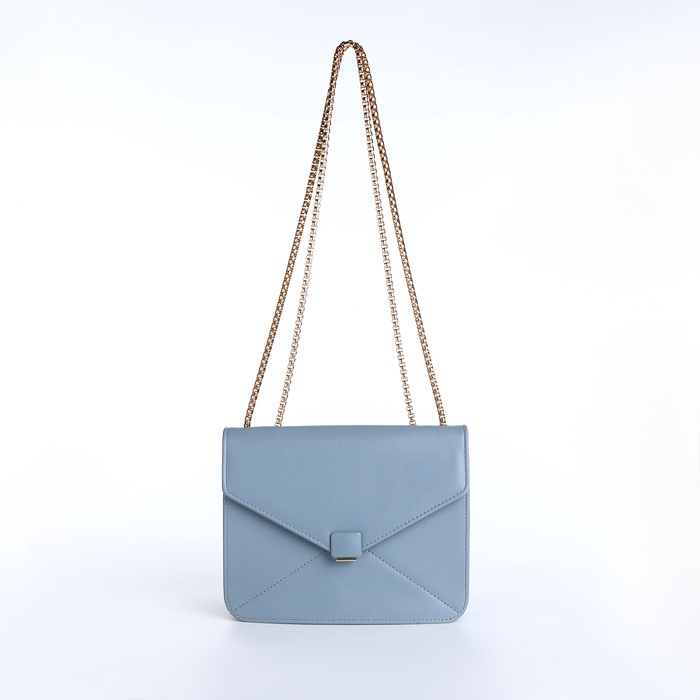 Сумка женская на магните, маленький размер, цвет голубой Сумка женская на магните, маленький размер, цвет голубой