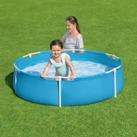 Бассейн каркасный Frame Pool, 152&times;38 см, от 2 лет, круглый, 56283 Bestway
